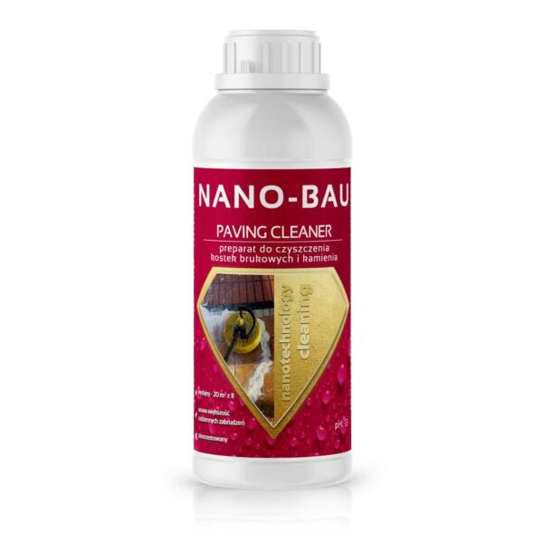 NANO-BAU PAVING CLEANER dostępne opakowanie i zastosowania
