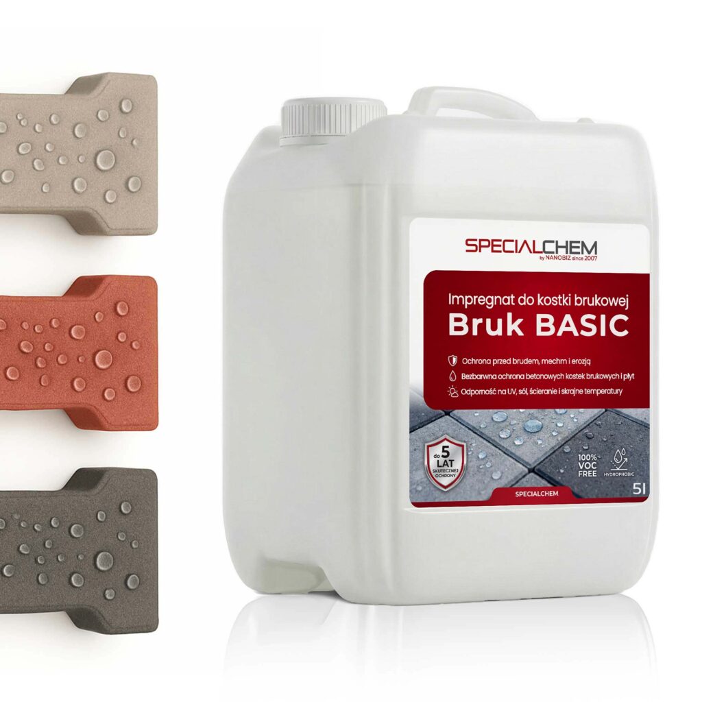 SPECIALCHEM BRUK BASIC bezbarwny impregnat do kostki brukowej