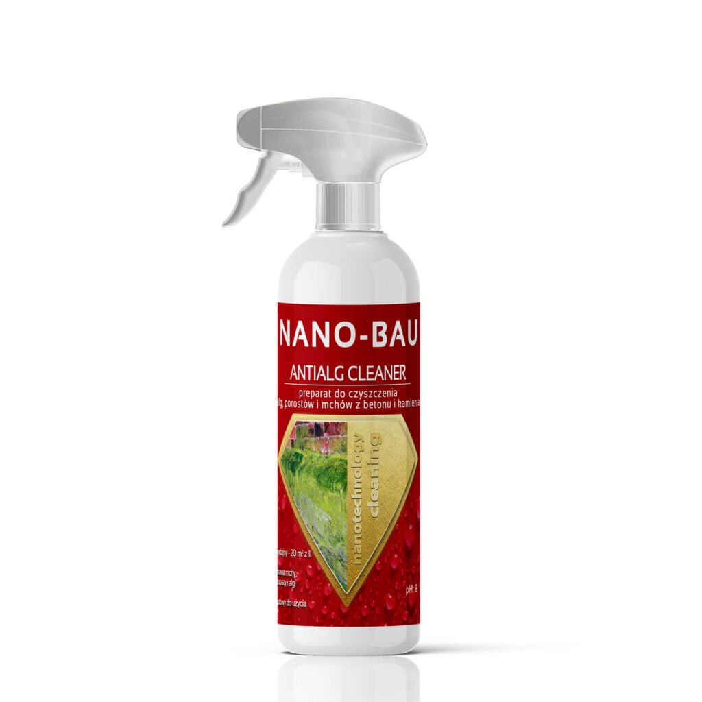 NANO-BAU ANTIALG CLEANER czyszczenie zielonych wykwitów