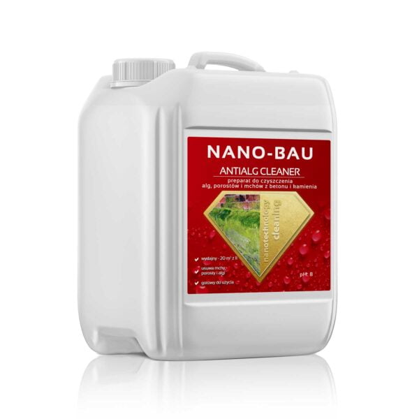NANO-BAU ANTIALG CLEANER czyszczenie zielonych wykwitów