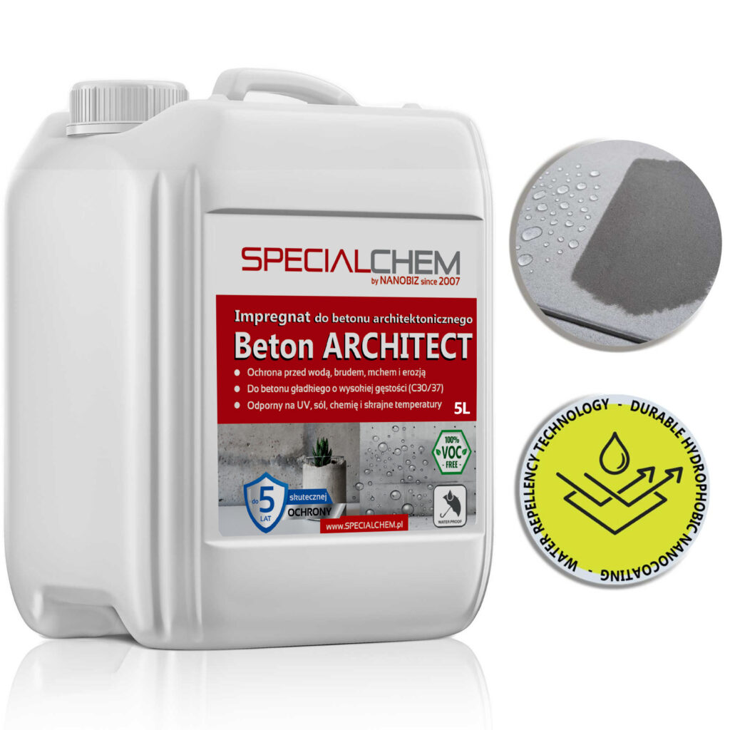 SPECIALCHEM Beton Architect Impregnat do betonu architektonicznego