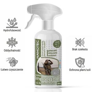 NanoTec Impregnat do odzieży i obuwia myśliwskiego