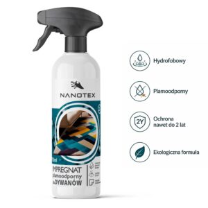 NanoTex impregnat do dywanów przeciw plamom