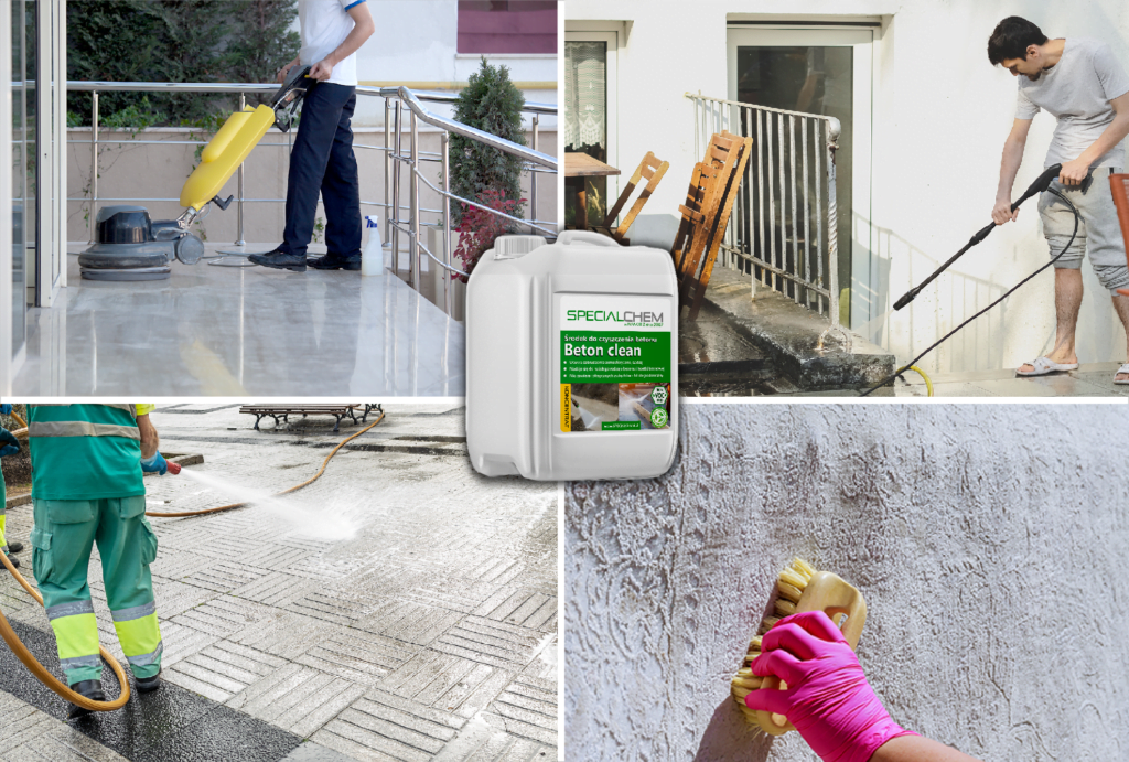 SPECIALCHEM do czyszczenia betonu - BETON CLEAN