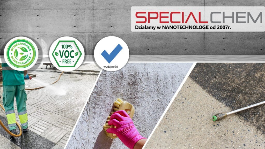 SPECIALCHEM do czyszczenia betonu - BETON CLEAN
