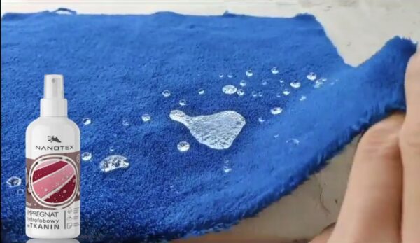 NanoTex impregnat hydrofobowy do tkanin