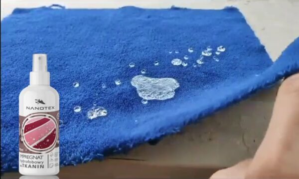 NanoTex impregnat hydrofobowy do tkanin