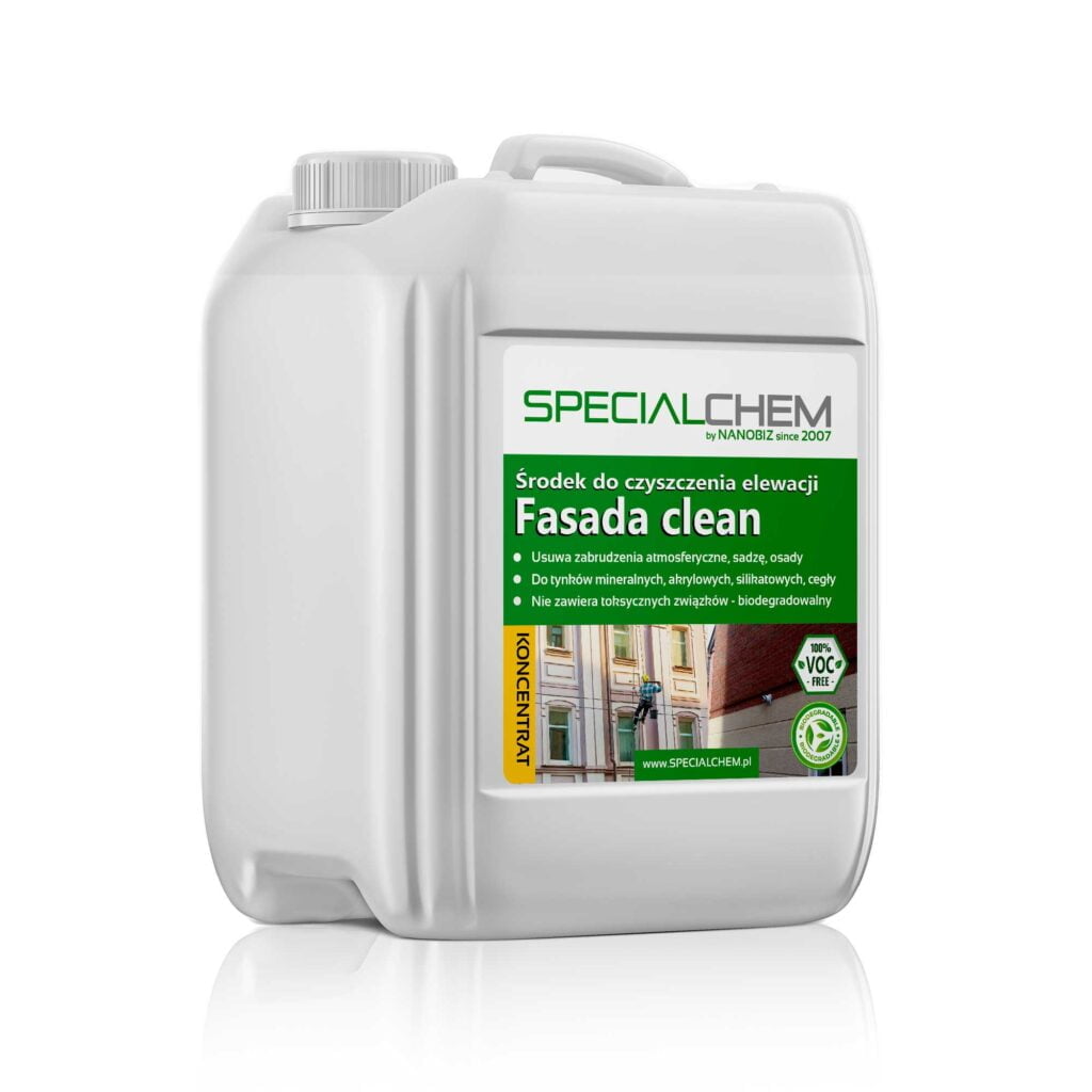 Specialchem do czyszczenia tynków- FASADA CLEAN
