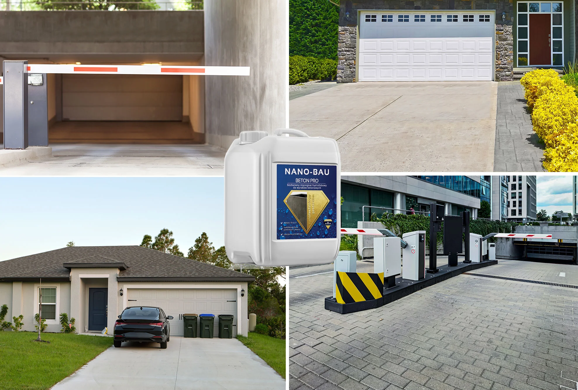 NANO-BAU BETON PRO impregnat do prefabrykatów betonowych