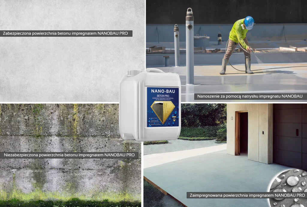 NANO-BAU BETON PRO impregnat do prefabrykatów betonowych