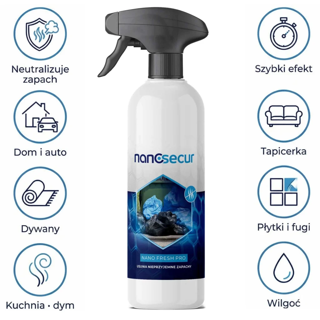NANOSECUR neutralizator zapachów