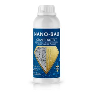 NANO-BAU GRANIT PROTECT – Hydro i oleofobowy paroprzepuszczalny, bezbarwny impregnat do granitu
