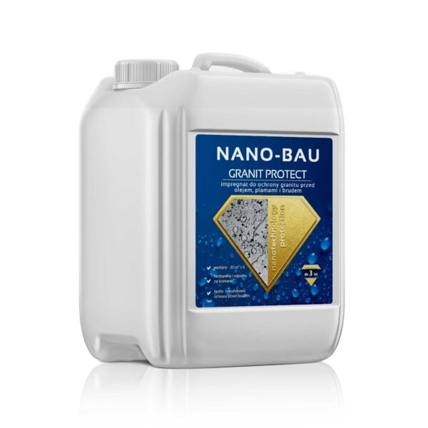 NANO-BAU GRANIT PROTECT dostępne opakowanie i zastosowania