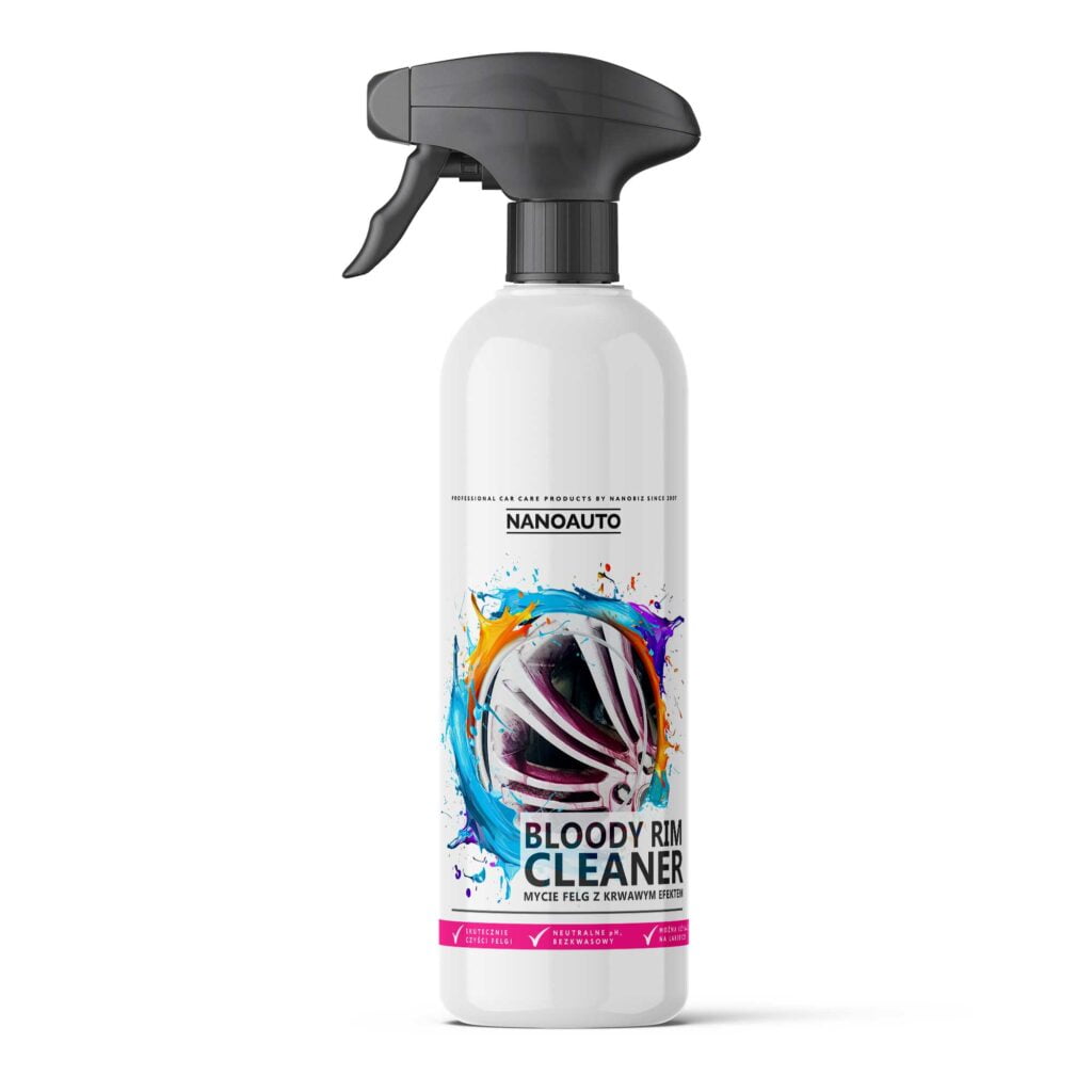 NANOAUTO BLOODY RIM CLEANER płyn do mycia felg krwawa felga