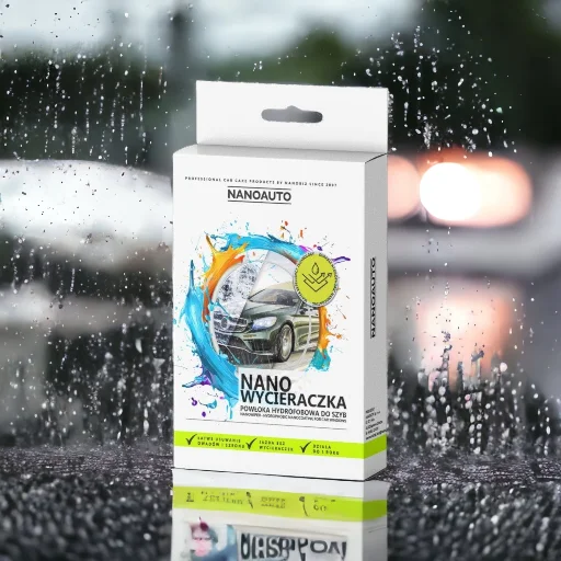 NANOAUTO NANO WYCIERACZKA - powłoka hydrofobowa do szyb