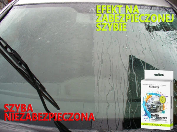 NANOAUTO NANO WYCIERACZKA - powłoka hydrofobowa do szyb