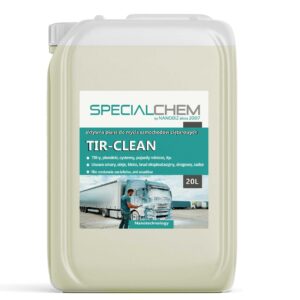 SPECIALCHEM TIR CLEAN - aktywna piana do mycia ciężarówek - jednofazowy środek do plandek i TIRów