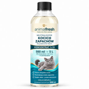 ANIMALFRESH neutralizator zapachów kota – koncentrat 1=10