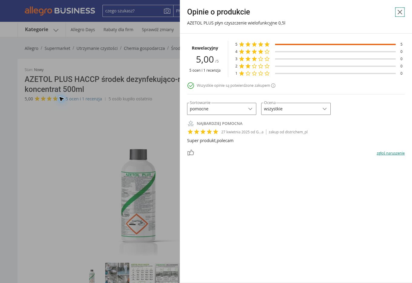 AZETOL PLUS przykładowe opinie o produkcie