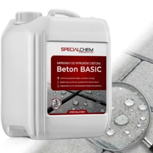 SPECIALCHEM BETON BASIC bezbarwny impregnat do betonu na zewnątrz